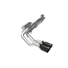 Load image into Gallery viewer, afe Rebel Series 3 IN 409 Stainless Steel Cat-Back Exhaust System w/Black Tip (49-43117-B)