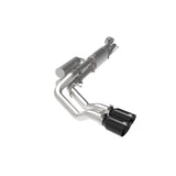 afe Rebel Series 3 IN 409 Stainless Steel Cat-Back Exhaust System w/Black Tip (49-43117-B)