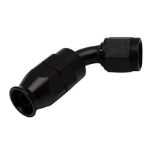 Load image into Gallery viewer, DeatschWerks 6 AN Female Flare Swivel 60-Degree Hose End PTFE - Anodized Matte Black(6-02-0871-B)