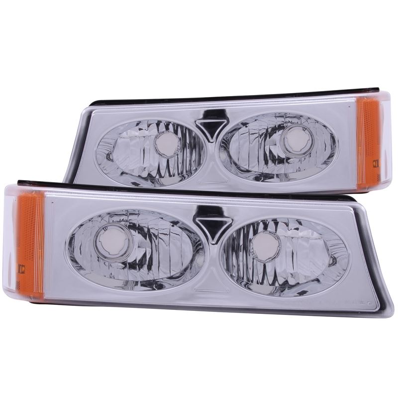 ANZO USA 2003-2006 Chevrolet Silverado 1500 Euro Parking Lights Crystal (511035)