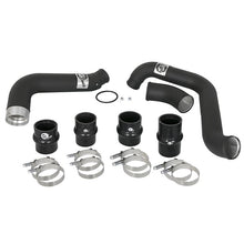 Load image into Gallery viewer, aFe BladeRunner 3 IN and 3-1/2 IN Aluminum Hot and Cold Charge Pipe Kit Black (46-20334-B)