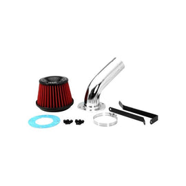 APEXi® Power Metal Polished Short Ram Air Intake System with Red Filter (508-H003)