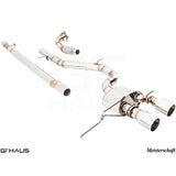 GTHAUS GTS Exhaust (Ultimate Sport Performance) Stainless for 2012-2013 Volkswagen Golf R(VW0221503)