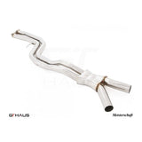 GTHAUS Full Cat-back LX pipes (Dual 65mm piping) Titanium for 2014-2015 BMW M3(BM3204003)