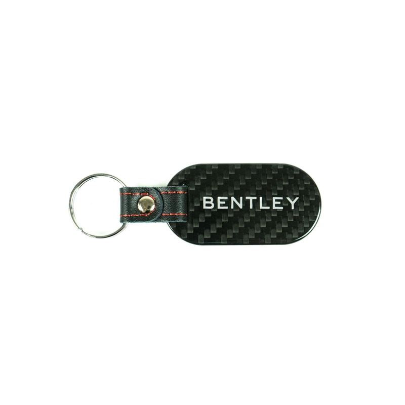 Fabspeed Bentley Crest and Script Carbon Fiber Keyring (FS-CF-CKR-BENS)