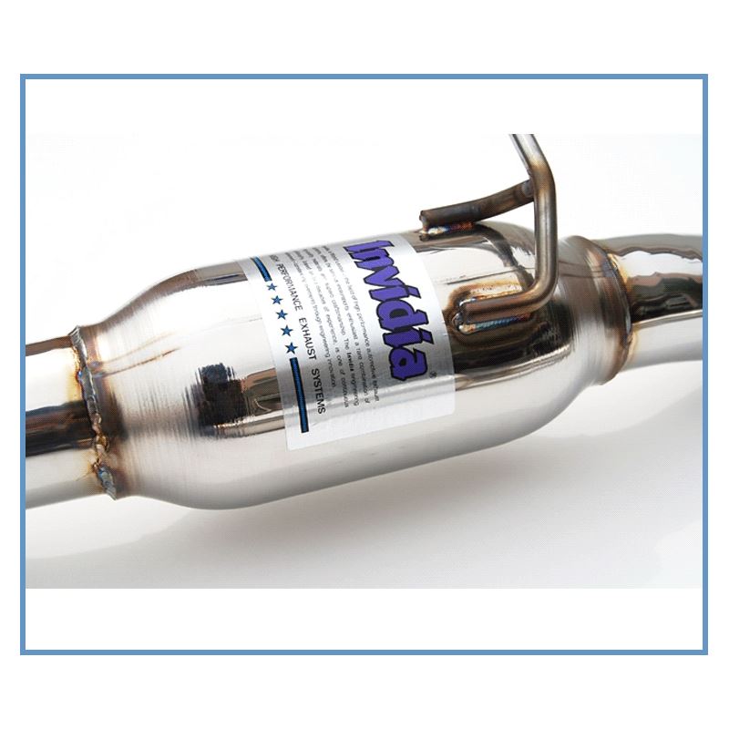 Invidia 00+ S2000 70mm Single N1 Titanium Tip Cat-back Exhaust (HS00HS1GST)