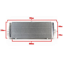 Load image into Gallery viewer, GReddy UNIVERSAL INTERCOOLER SPEC TYPE-28, BOTTOM 60mm INLET/OUTLET (12001416)