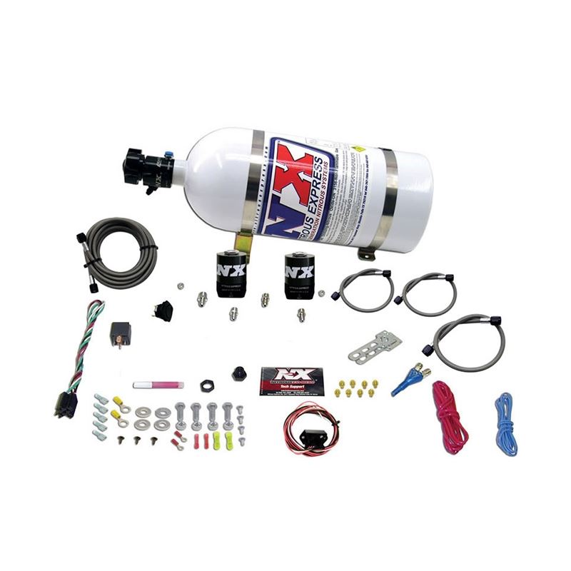 Nitrous Express 10-15 Chevrolet Camaro (5th Gen) Single Nozzle Nitrous Kit (35-150HP) w/10lb Bottle (20930-10)