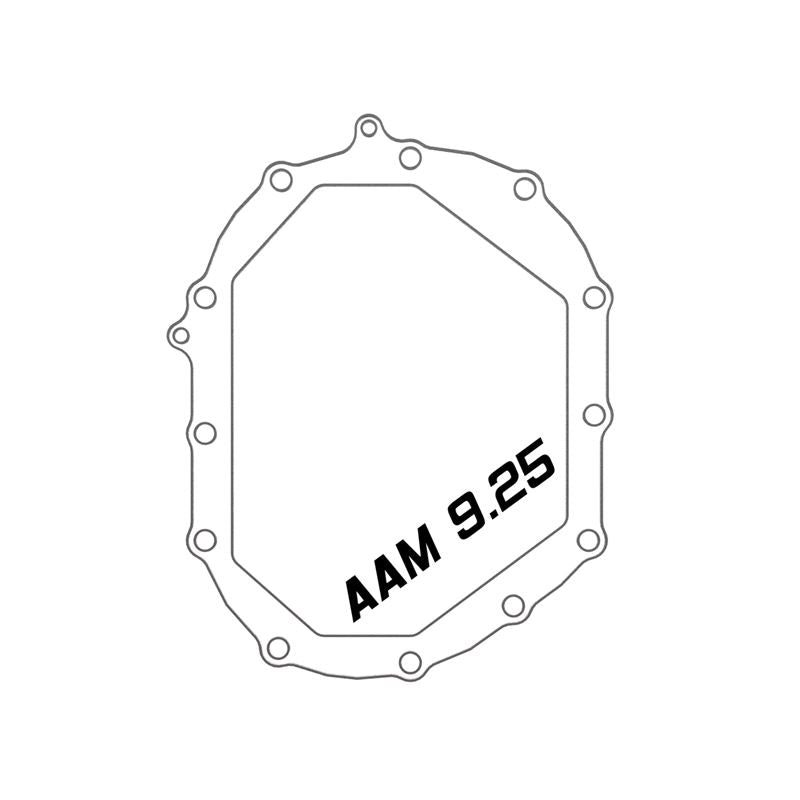 aFe Street Series Front Differential Cover Raw w/ Machined Fins (46-71050A)