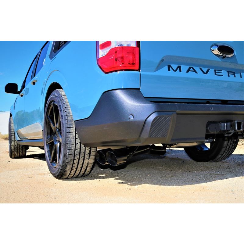 Thermal R&D Ford Maverick AWD Eco-Boost Catback Exhaust with Black Dual Exit Tips (B915-C916-C)