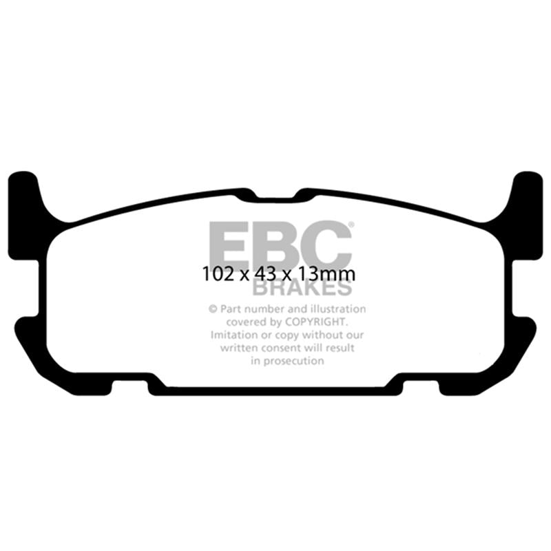 EBC Greenstuff 2000 Series Sport Brake Pads (DP21685)