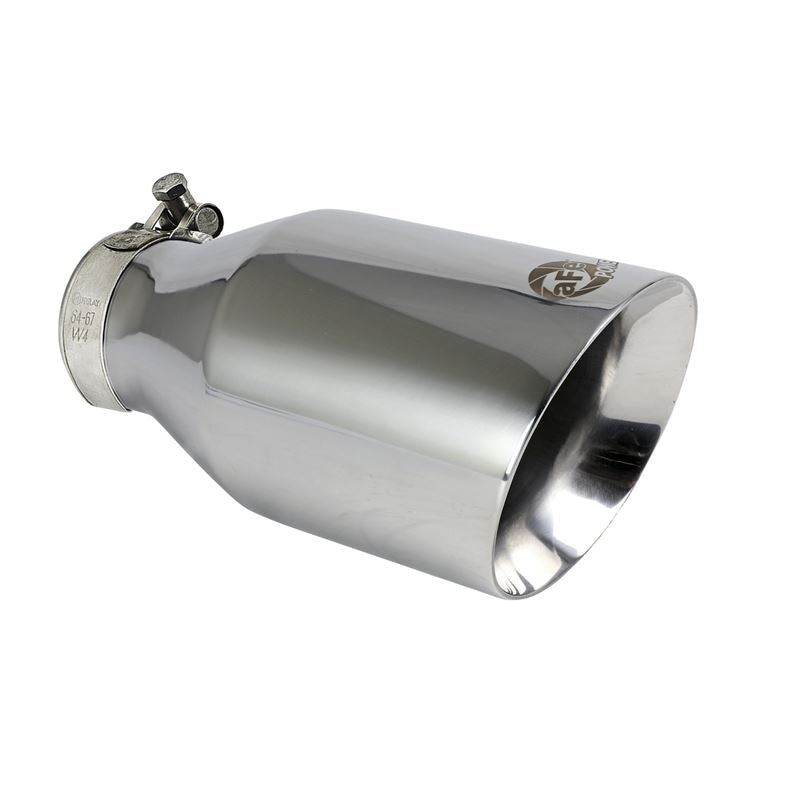 aFe MACH Force-Xp 304 Stainless Steel Clamp-on Exhaust Tip Polished (49T25454-P091)