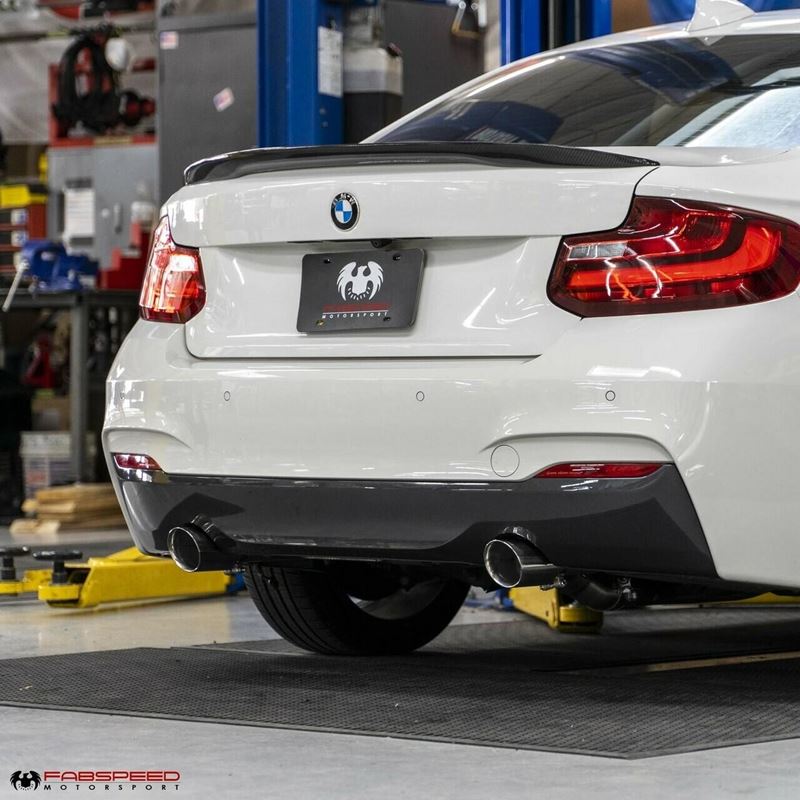 Fabspeed BMW M240i (F22) Muffler Bypass Exhaust System (16+) (FS.BMW.M240.MBP)