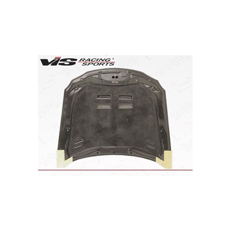 VIS Racing Cyber Style Black Carbon Fiber Hood (06LXIS34DCY-010C)