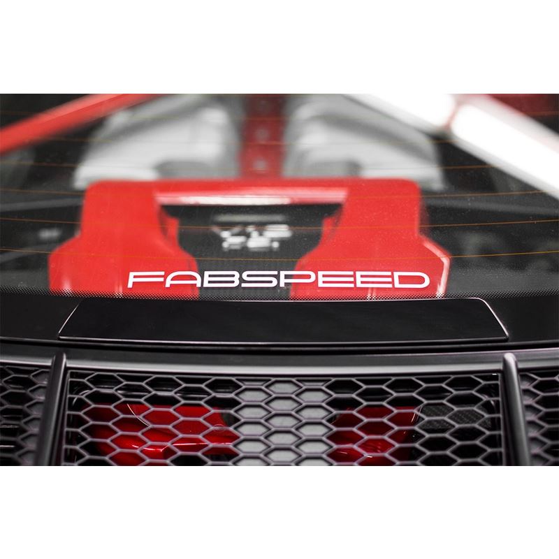 Fabspeed Motorsport Die-Cut Decals (FS.DECSET.RED)