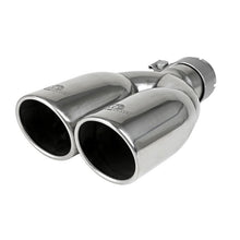 Load image into Gallery viewer, aFe MACH Force-Xp 304 Stainless Steel Clamp-on Exhaust Tip Polished (49T25374-P12)