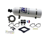 Nitrous Express 4500 Assassin Plate Pro Power Nitrous Kit (100-500HP) w/15lb Bottle (67570-15)