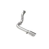 aFe Large Bore-HD 3 IN 304 Stainless Steel DPF-Back Exhaust System w/Polished Tip(49-38092-P)