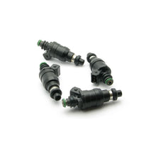 Load image into Gallery viewer, Deatschwerks Set of 4 800cc Low Impedance Injectors (DSM) 4G63T 95-99 and EVO 8/9 4G63T 03-06 (42M-02-0800-4)