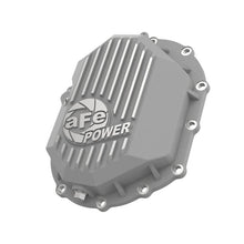 Load image into Gallery viewer, aFe Street Series Front Differential Cover Raw w/ Machined Fins (46-71050A)