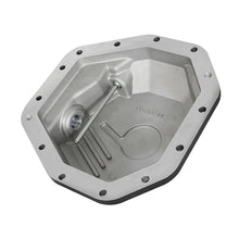 Load image into Gallery viewer, aFe Pro Series Rear Differential Cover Black w/ Machined Fins (46-70352)