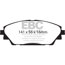 Load image into Gallery viewer, EBC Greenstuff 2000 Series Sport Brake Pads (DP22185)