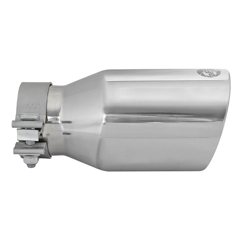 aFe MACH Force-Xp 304 Stainless Steel Clamp-on Exhaust Tip Polished (49T30454-P092)