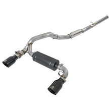 Load image into Gallery viewer, Takeda 3 IN 304 Stainless Steel Cat-Back Exhaust System w/ Black Tip (49-33103-B)