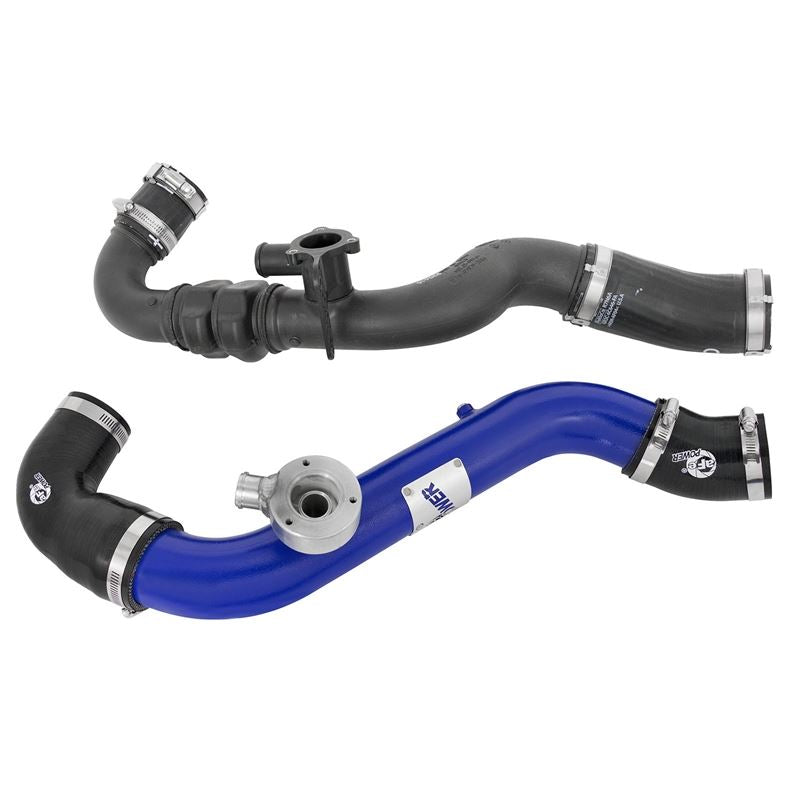 aFe BladeRunner Aluminum Hot and Cold Charge Pipe Kit Blue (46-20254-L)