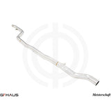 GTHaus LSR Mid Resonator Delete Pipes , Stainless Steel for 2006 BMW 330i(BM3913001)