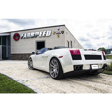 Load image into Gallery viewer, Fabspeed Lamborghini Gallardo Deluxe Quad Style Tips (04-08) (FS.LAM.GDO.QDTP)