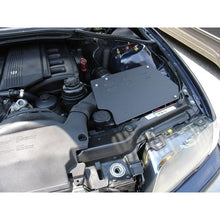 Load image into Gallery viewer, Injen 01-06 BMW 330i E46 3.0L L-6 Wrinkle Black Short Ram Intake w/ Enc Heat Shield and Adapter (SP1111WB)