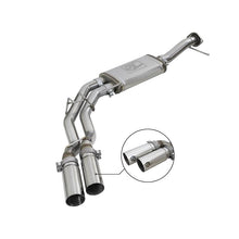 Load image into Gallery viewer, aFe Rebel Series 3 IN to 2-1/2 IN 409 Stainless Steel Cat-Back Exhaust w/ Polish Tip (49-43078-P)