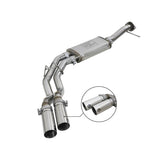 aFe Rebel Series 3 IN to 2-1/2 IN 409 Stainless Steel Cat-Back Exhaust w/ Polish Tip (49-43078-P)