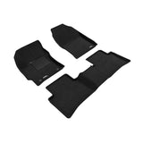 3D Maxpider ELEGANT Floor Mat, BLACK, 1ST ROW/2ND ROW (L1TY25604709)