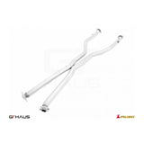 GTHAUS Cat-Back LSR pipe (Front + Mid Section) Stainless for 2014-2015 Lexus IS250(LE0413001)