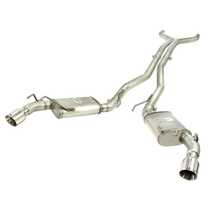 aFe MACH Force-Xp 3 IN 409 Stainless Steel Cat-Back Exhaust System w/Polished Tip (49-44039-P)