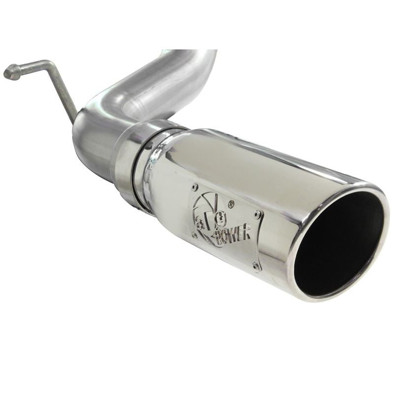 aFe MACH Force-Xp 3 IN 409 Stainless Steel Cat-Back Exhaust System w/Polished Tip (49-46022-P)