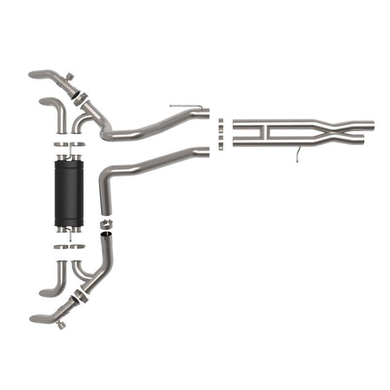 aFe Vulcan Series Stainless Steel Cat-Back Exhaust System (49-38101)