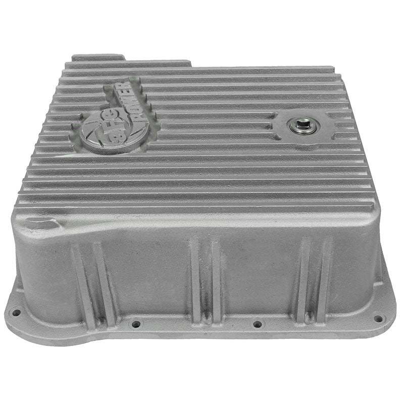 aFe Power Transmission Pan Raw w/ Machined Fins (46-70070)