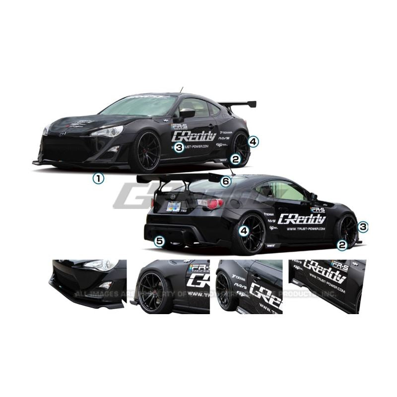 GReddy ROCKET BUNNY FRS V1 FULL KIT W/ GT WING (17010224)