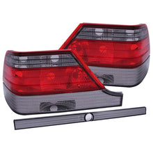 Load image into Gallery viewer, ANZO USA 1995-1999 Mercedes Benz S Class W140 Taillights Red/Smoke (221154)