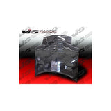 VIS Racing Techno R Style Black Carbon Fiber Hood (93MZRX72DTNR-010C)