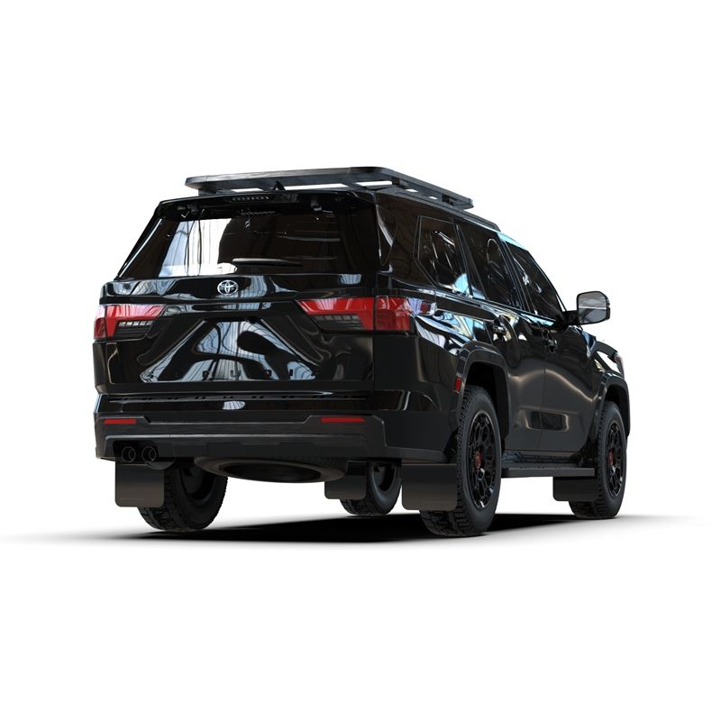 Rally Armor Black UR Mud Flap w/ Metallic Black Logo for 23-24 Toyota Sequoia (MF88-UR-BLK-MBK)