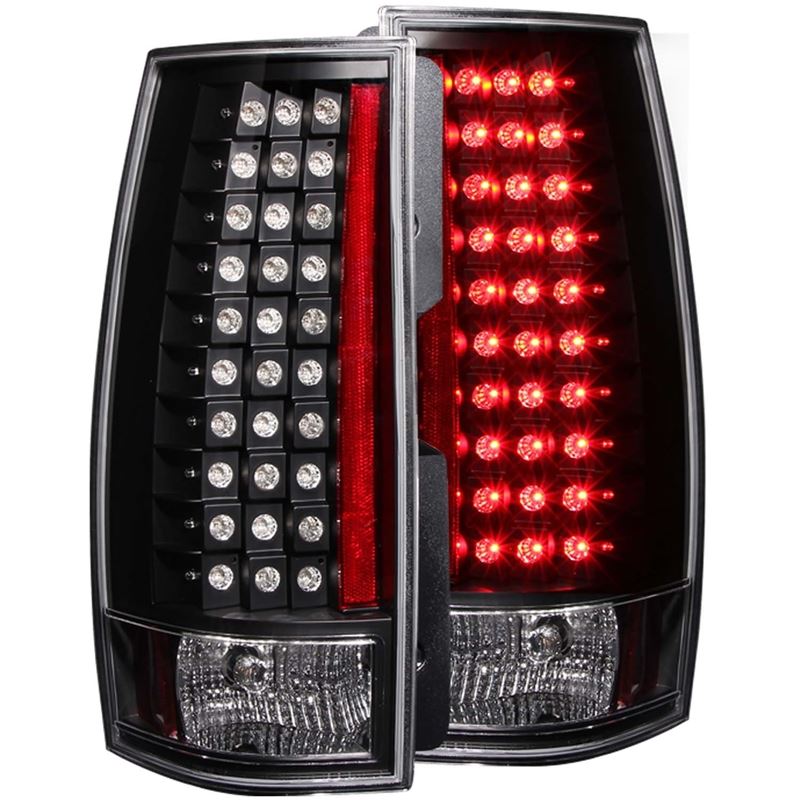 ANZO USA 2007-2014 Chevrolet Suburban LED Taillights Black G4 (311142)