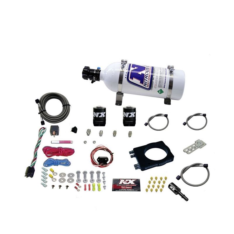 Nitrous Express Dodge Hemi Nitrous Plate Kit (50-400HP) w/5lb Bottle (20944-05)