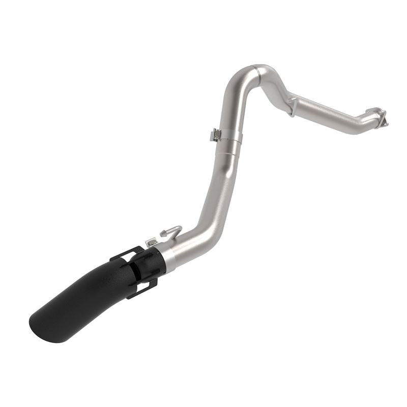 aFe Vulcan Series 3 IN 304 Stainless DPF-Back Hi-Tuck Exhaust System w/ Black Tip for 2021-2021 Jeep Gladiator(49-38094-B)