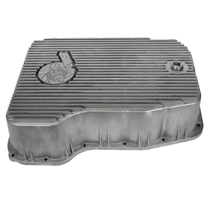 aFe Power Transmission Pan Raw w/ Machined Fins (46-70060)