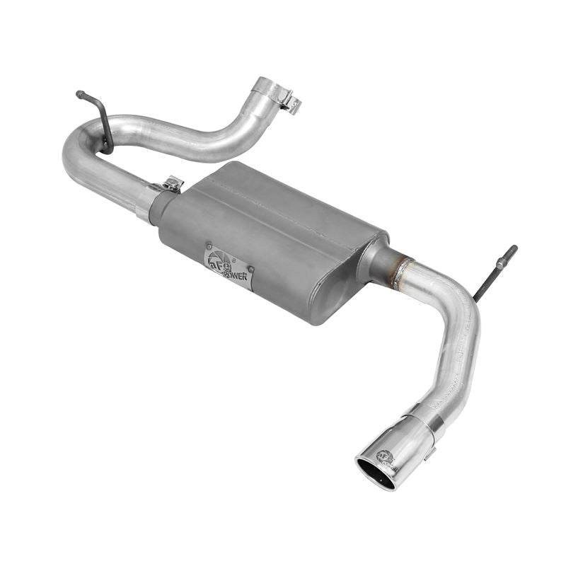 aFe Scorpion 2-1/2 IN Aluminized Steel Axle-Back Exhaust System w/ Polished Tip (49-08047-P)