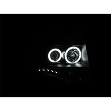 Load image into Gallery viewer, ANZO USA 2007-2014 Ford Expedition Projector Headlights w/ Halo Black (111113)